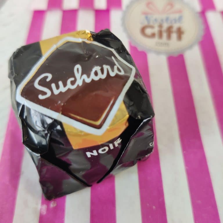 Suchard Rocher de chocolat noir avec éclats de noisettes 35g