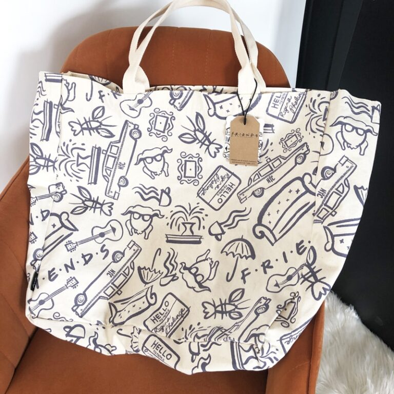 Friends Grand Sac tote bag en coton