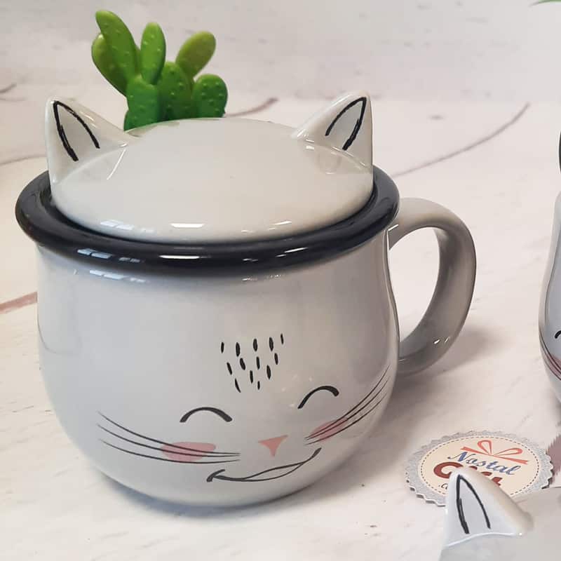 Mug infuseur chat