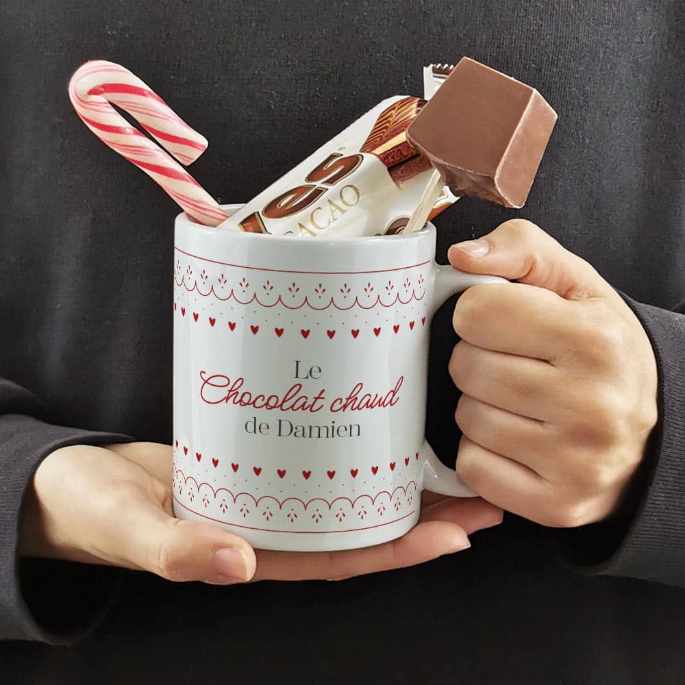 Coffret Cadeau de Noël - Cadeau Original Noël - Coffret Chocolat Noël -  Cadeau Personnalisée Noël