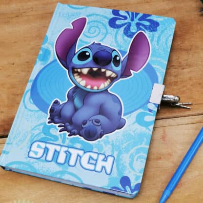 Journal intime Stitch avec cadenas + stylo (Disney) – Image 6