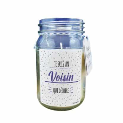 Bougie Jar "Je suis un voisin qui déchire" – Image 5