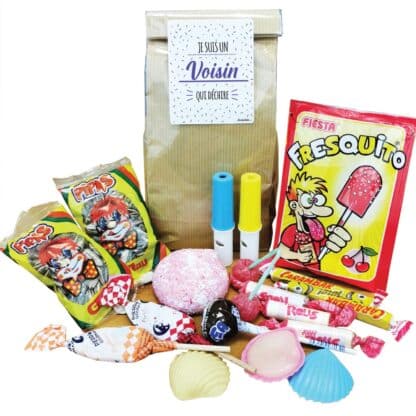 Sachet bonbons des années 70  "Je suis un voisin qui déchire" – Image 5