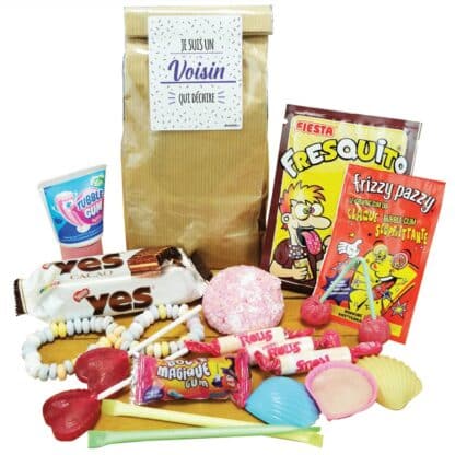 Sachet bonbons des années 80  "Je suis un voisin qui déchire" – Image 3