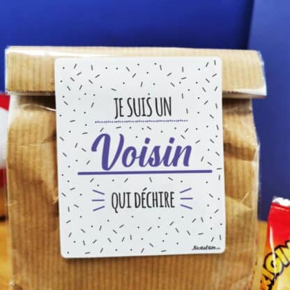 Sachet bonbon des années 90  "Je suis un voisin qui déchire" – Image 4