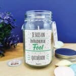 Bougie Jar "Je suis un entraîneur de foot qui déchire"