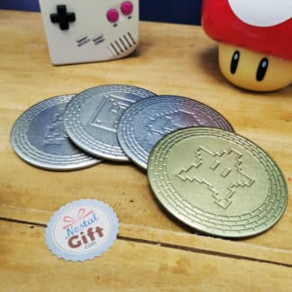 Lot de 4 Sous-verres Super Mario Bros