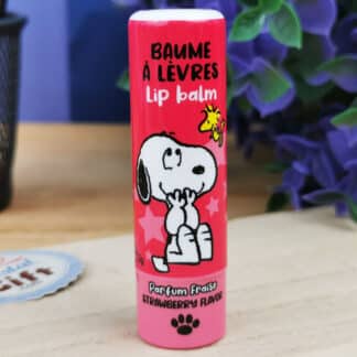 Baume à lèvres Snoopy - Parfum Fraise