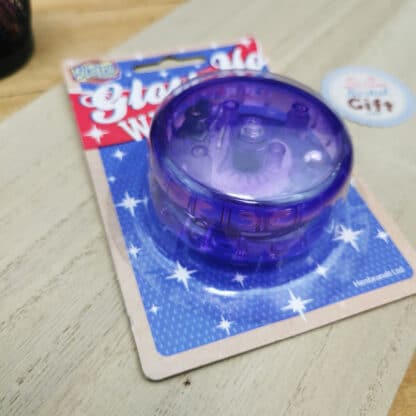 Yoyo lumineux Violet - 5,5 cm